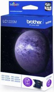 Wkad atramentowy purpurowy (magenta) Brother LC-1220M - 2827664870