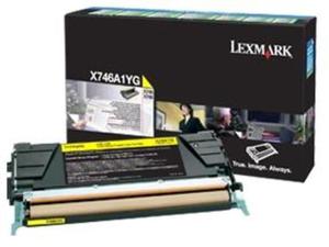 Lexmark X746A1YG kaseta z tym (yellow) tonerem - 2827665148