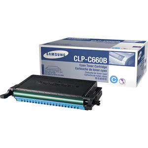 Kaseta z bkitnym tonerem Samsung CLP-C660B - 2827661980