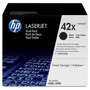 Q5942XD (42X) 2 x Kaseta z czarnym tonerem HP LaserJet + PENDRIVE - 2827661561