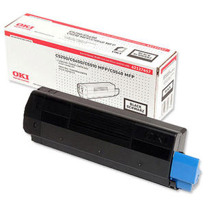 Czarny (black) toner Oki 42127457 - 2827662301