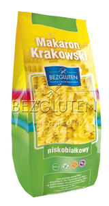 Makaron Krakowski niskobiakowy PKU - widerki 250g Bezgluten - 2827423254