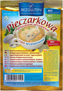 Pieczarkowa z groszkiem ptysiowym bezglutenowa (w proszku) 25g Bezgluten - 2827422748