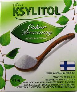 Ksylitol cukier brzozowy 1kg SANTINI - 2827423325