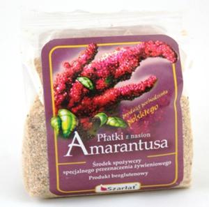 Patki z nasion amarantusa bezglutenowe 250g Szarat - 2827423387