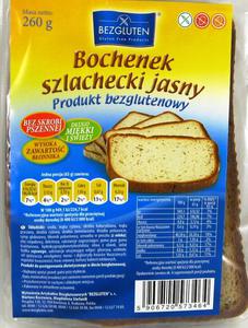 Bochenek szlachecki jasny. 260g Produkt bezglutenowy. NOWO !!! - 2827423500