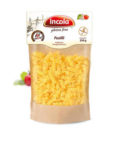 Makaron FUSILLI -(wider) makaron bezglutenowy 250 g Incola - 2827423569