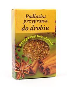 Podlaska przyprawa do drobiu 50g Dary Natury, bez glutenu,bez chemii - 2827422861