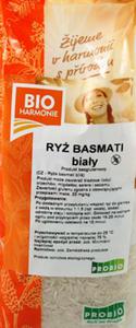 Ry bezglutenowy BASMATI biay 500g BIOHARMONIE-Czechy - 2827423673