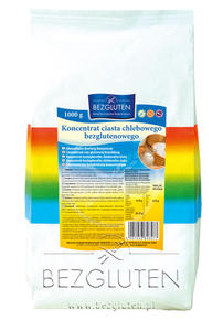 Koncentrat ciasta chlebowego bezglutenowego 1000g - 2827422872