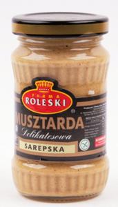 Musztarda Sarepska bezglutenowa 180g Roleski - 2827422999