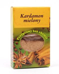 Kardamon mielony 50g Dary Natury bez glutenu, bez chemi - 2827423079