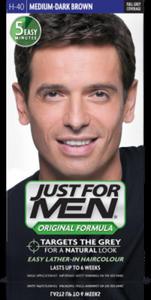 Just For Men H-40 ÃÂREDNI-CIEMNY BRÃÂZ (europejski) Odsiwiacz,...