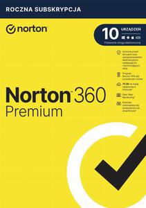 Norton 360 Premium 75GB PL 1 Uytkownik, 10 Urzdze, 1 Rok ESD - 2877078967