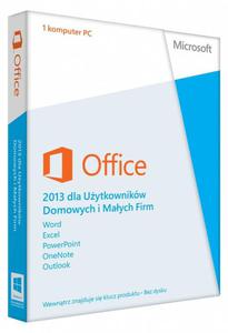 Microsoft Office 2013 PL Dom + Firma / Home and Business - 2871589201