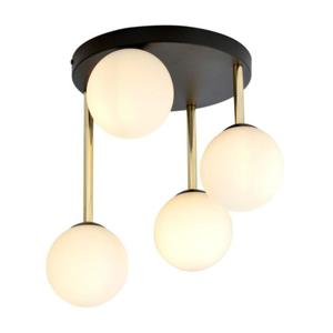 Lampa sufitowa DOLCE 4BL BLACK GOLD EMIBIG - 2874278530