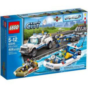 LEGO 60045 Patrol policyjny wraz z pocigiem - 2833589244
