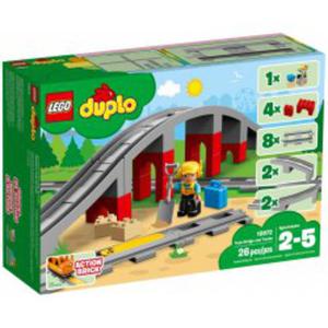 LEGO 10872 Tory kolejowe i wiadukt - 2862526840