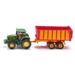 Siku Super: Seria 16 - Traktor John Deere z przyczep Silage 1650 - 2862527863