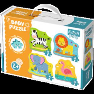 Puzzle Baby Classic - Zwierztka na safari - 2862527424