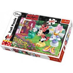 Puzzle 160 el. Podlewanie kwiatkw - Disney Minnie - 2862527627