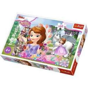 Puzzle 100 el. W krlestwie przygd - Disney Sofia - 2862527639