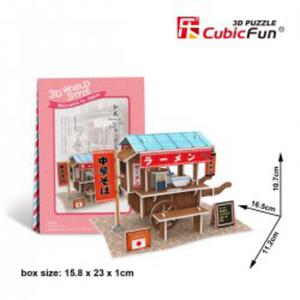 Puzzle 3D Domki wiata Japonia RAMEN CART - 2862528496