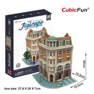 Puzzle 3D Wielka Brytania CORNER SAVINGS BANK- JIGSCAPE - 2862528503