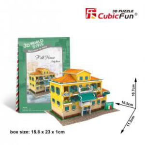 Puzzle 3D Domki wiata Wochy TRADITIONAL RESIDENCE - 2862528515