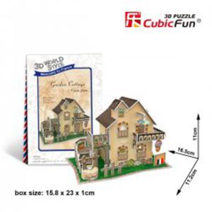 Puzzle 3D Domki wiata Francja COTTAGE - 2862528521