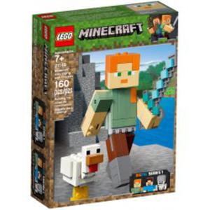 LEGO 21149 Minecraft BigFig - Alex z kurczakiem - 2862527118