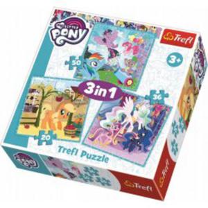 Puzzle 3w1 My Little Pony - 2862527486