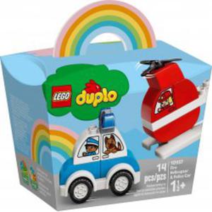 LEGO DUPLO 10957 Helikopter straacki i radiowz - 2862526887