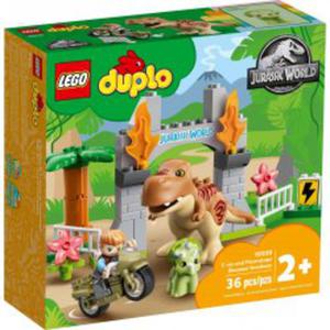 LEGO DUPLO 10939 Ucieczka turanozaura i tricera - 2862526894