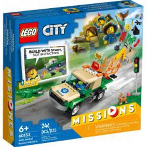 LEGO 60353 Misje ratowania dzikich zwierzt - 2869546130