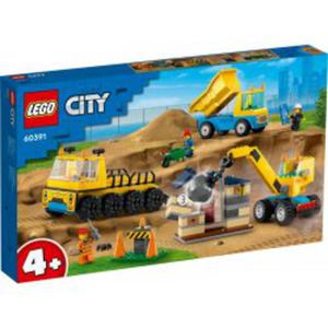 LEGO 60391 Ciarwki i dwig z kul wyburzeniow - 2874514646