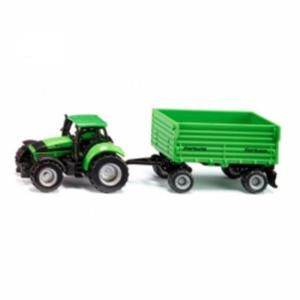 Siku Super: Seria 16 - Traktor Deutz-Fahr z przyczep Fortuna 1606 - 2878385449