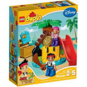 LEGO DUPLO 10604 Jake i piraci z Nibylandii na Wyspie Skarbw - 2833589721