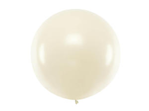 Balon olbrzym 1 m rednicy - perowy metalic. - 2856677988