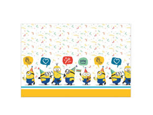 Obrus urodzinowy Minionki - 120 x 180 cm - 1 szt. - 2853360977