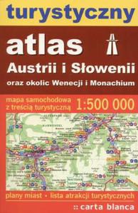 TURYSTYCZNY ATLAS AUSTRII I SOWENII ORAZ OKOLIC WENECJI I MONACHIUM - 2838740724