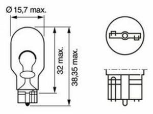 arwka dodatkowego wiata STOP - Bosch - 2829826291