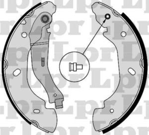 szczki hamulcowe LPR - FWD - 2829826327