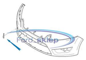 zalepka zderzaka przedniego Mondeo Mk4 -1483957 - 2829827052