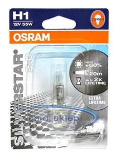 arwka halogenowa H1 Silverstar 2.0 - OSRAM - 2829828224