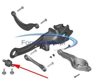 tuleja wahacza wzdunego Focus Mk3 Kuga Mk2 C-Max - 1692849 - 2829830151