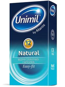 Unimil Natural - klasyczne prezerwatywy (12 szt.) - 2857473913