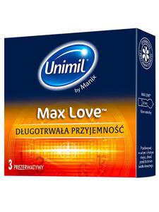 Unimil Max Love - dugotrwaa przyjemno (3 szt.) - 3 szt. - 2857473915