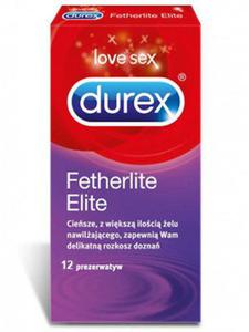 Durex Fetherlite Elite - intymna ochrona (12 szt.) - 12 szt. - 2837846840