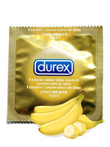 Durex Select Banan - kolorowe i smakowe (1 szt.) - Banan 1 szt.